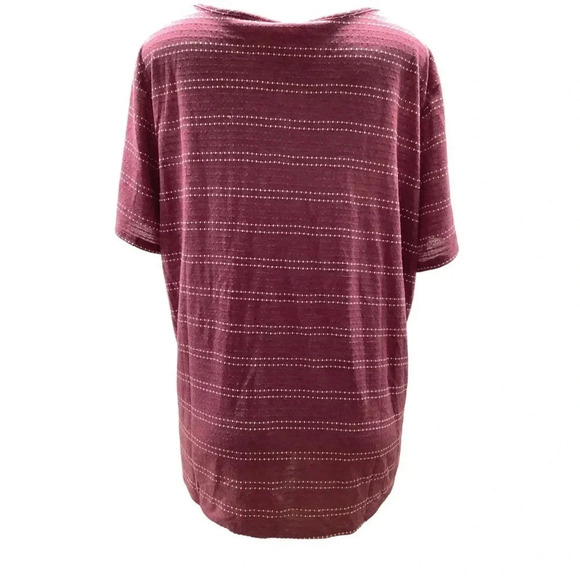 NY Collection Crop Front Tie Top Size 3X New With Tags - Picture 3 of 7